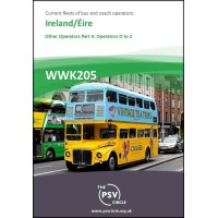 WWK205 Ireland (Eire) other operators O to Z